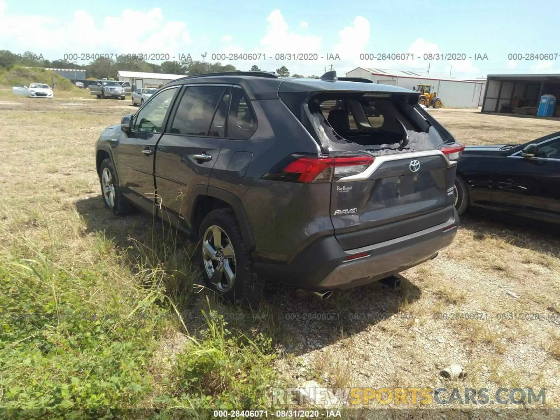 3 Фотография поврежденного автомобиля JTMDWRFV6KD004167 TOYOTA RAV4 2019