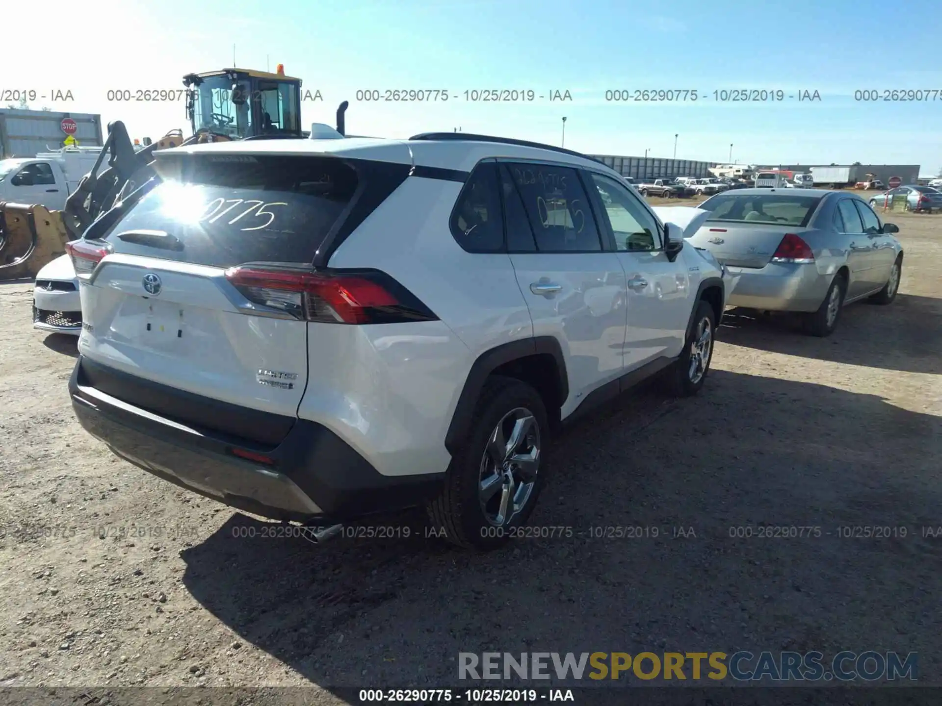 4 Фотография поврежденного автомобиля JTMDWRFV6KD501218 TOYOTA RAV4 2019