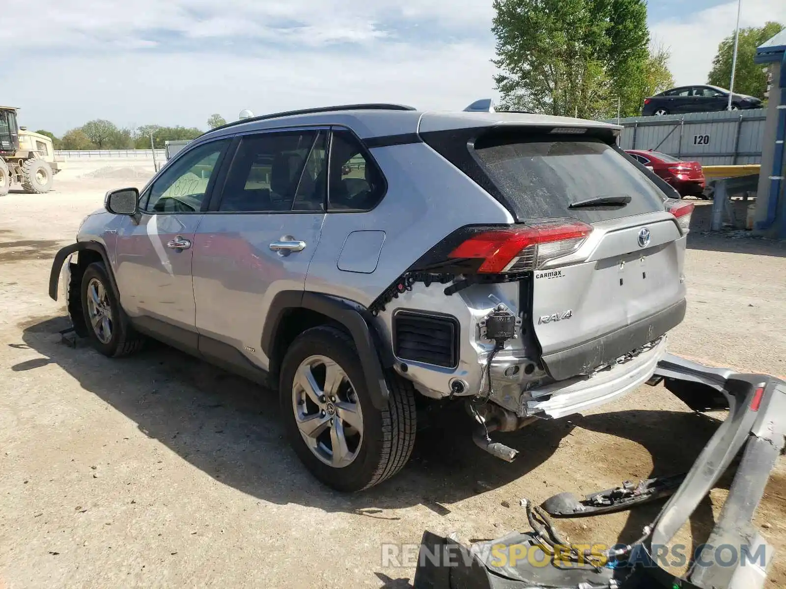 3 Фотография поврежденного автомобиля JTMDWRFV6KD509562 TOYOTA RAV4 2019