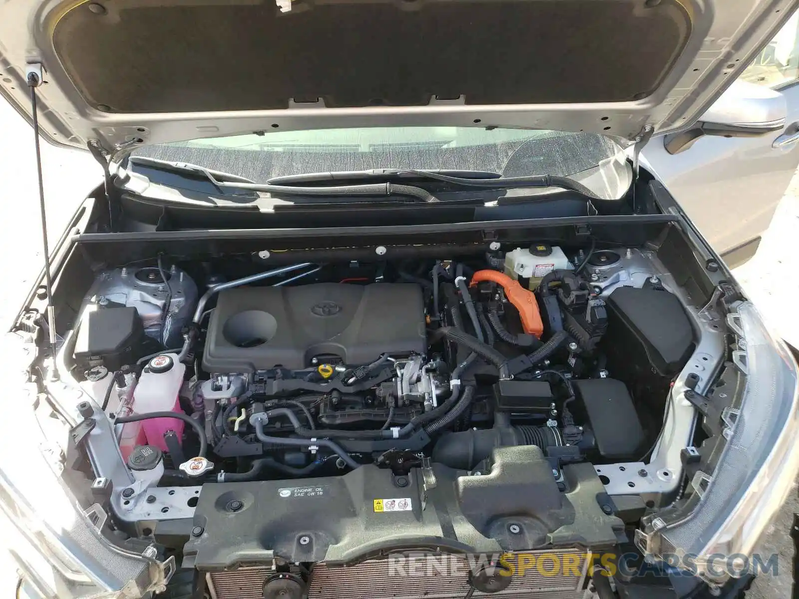 7 Фотография поврежденного автомобиля JTMDWRFV6KD509562 TOYOTA RAV4 2019