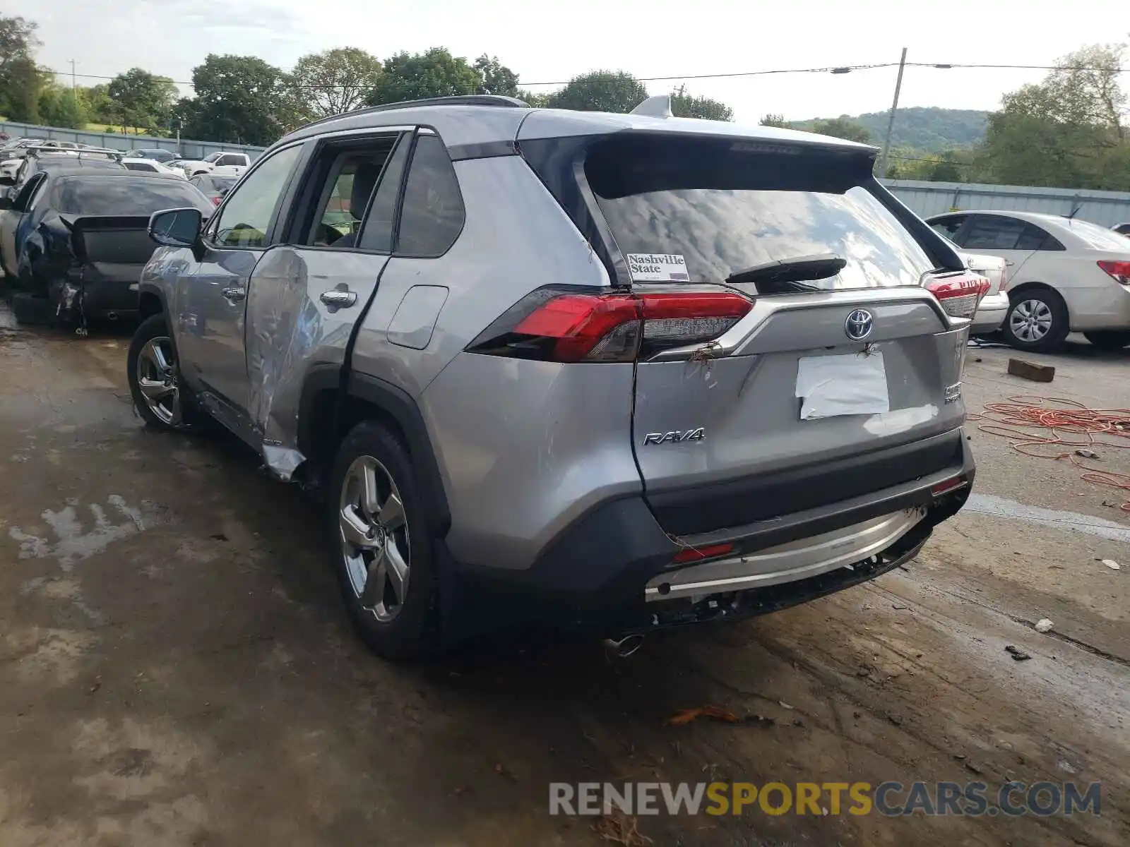 3 Фотография поврежденного автомобиля JTMDWRFV6KD514194 TOYOTA RAV4 2019