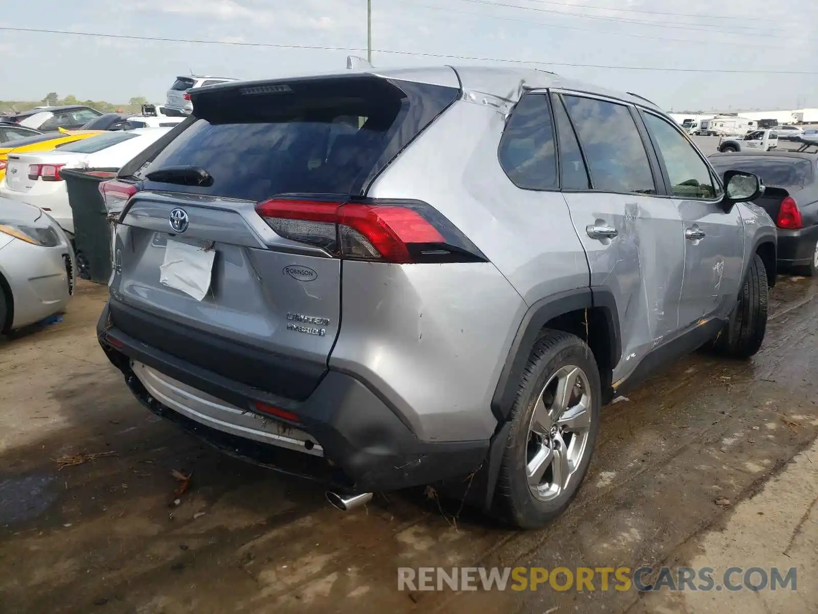 4 Фотография поврежденного автомобиля JTMDWRFV6KD514194 TOYOTA RAV4 2019