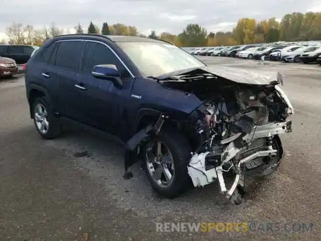 1 Photograph of a damaged car JTMDWRFV6KD517046 TOYOTA RAV4 2019