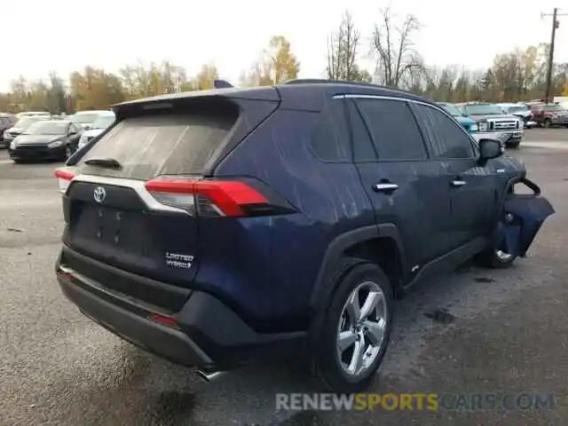 4 Photograph of a damaged car JTMDWRFV6KD517046 TOYOTA RAV4 2019