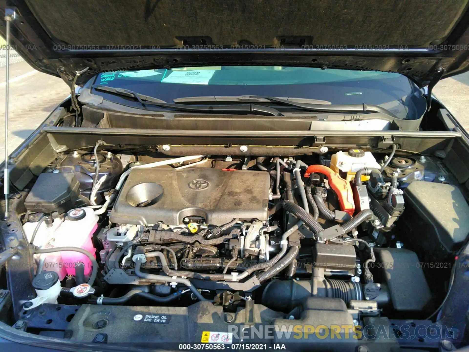 10 Фотография поврежденного автомобиля JTMDWRFV7KD003299 TOYOTA RAV4 2019