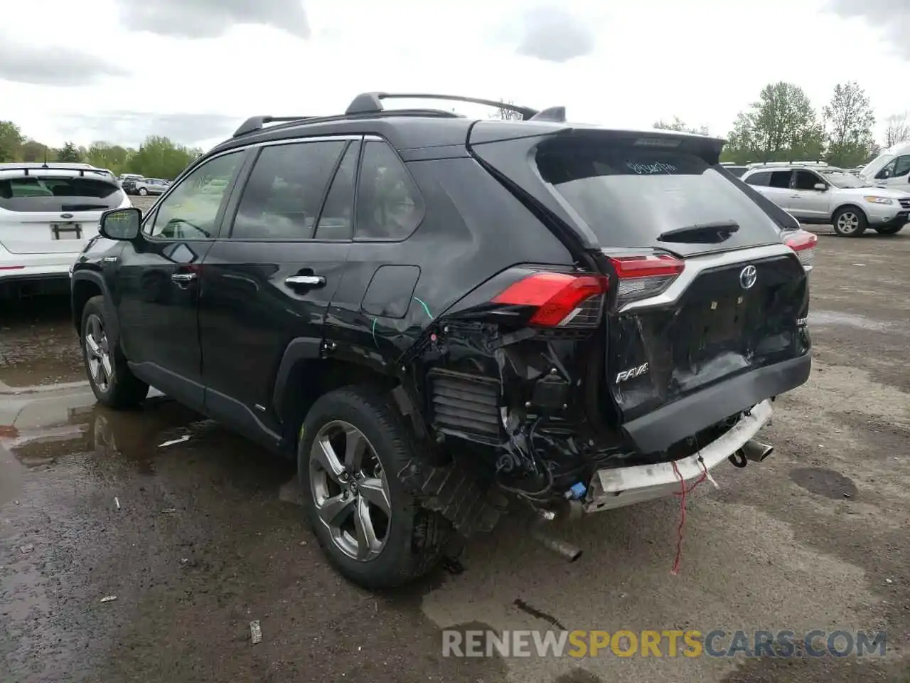 3 Фотография поврежденного автомобиля JTMDWRFV7KD006395 TOYOTA RAV4 2019