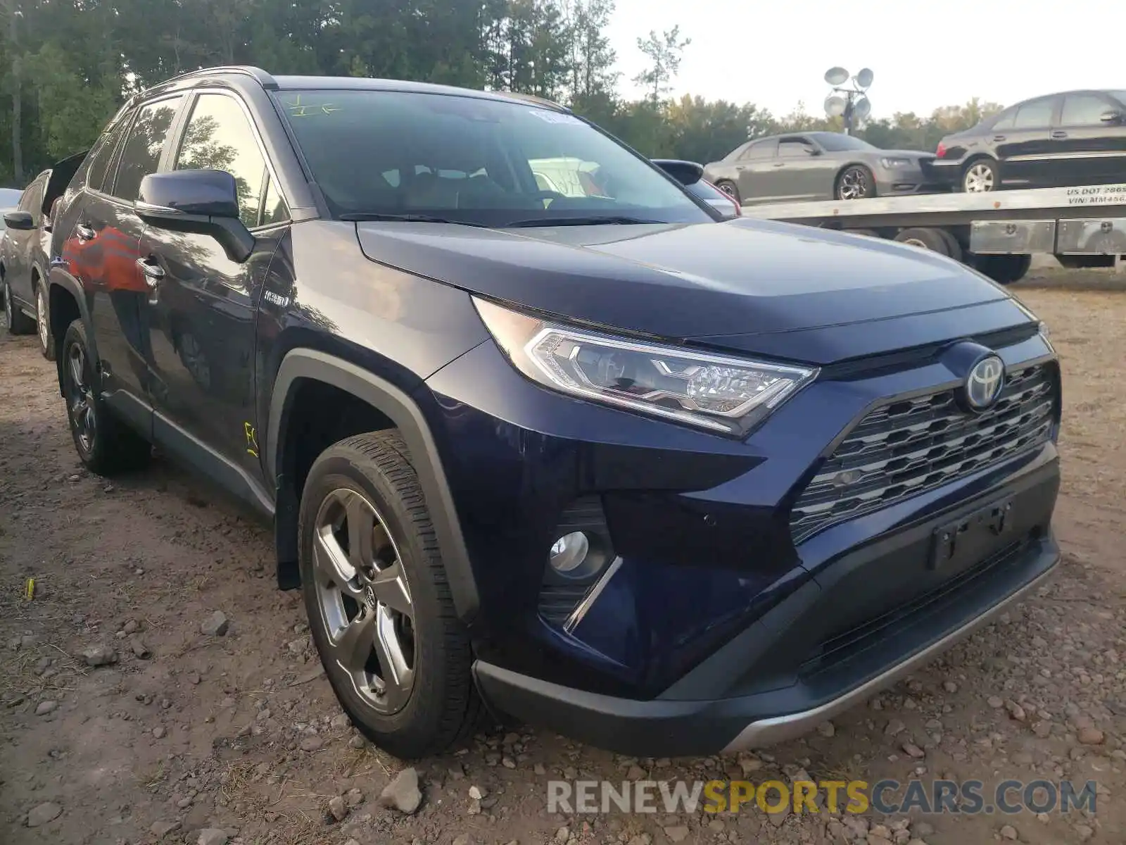 1 Photograph of a damaged car JTMDWRFV7KD011774 TOYOTA RAV4 2019