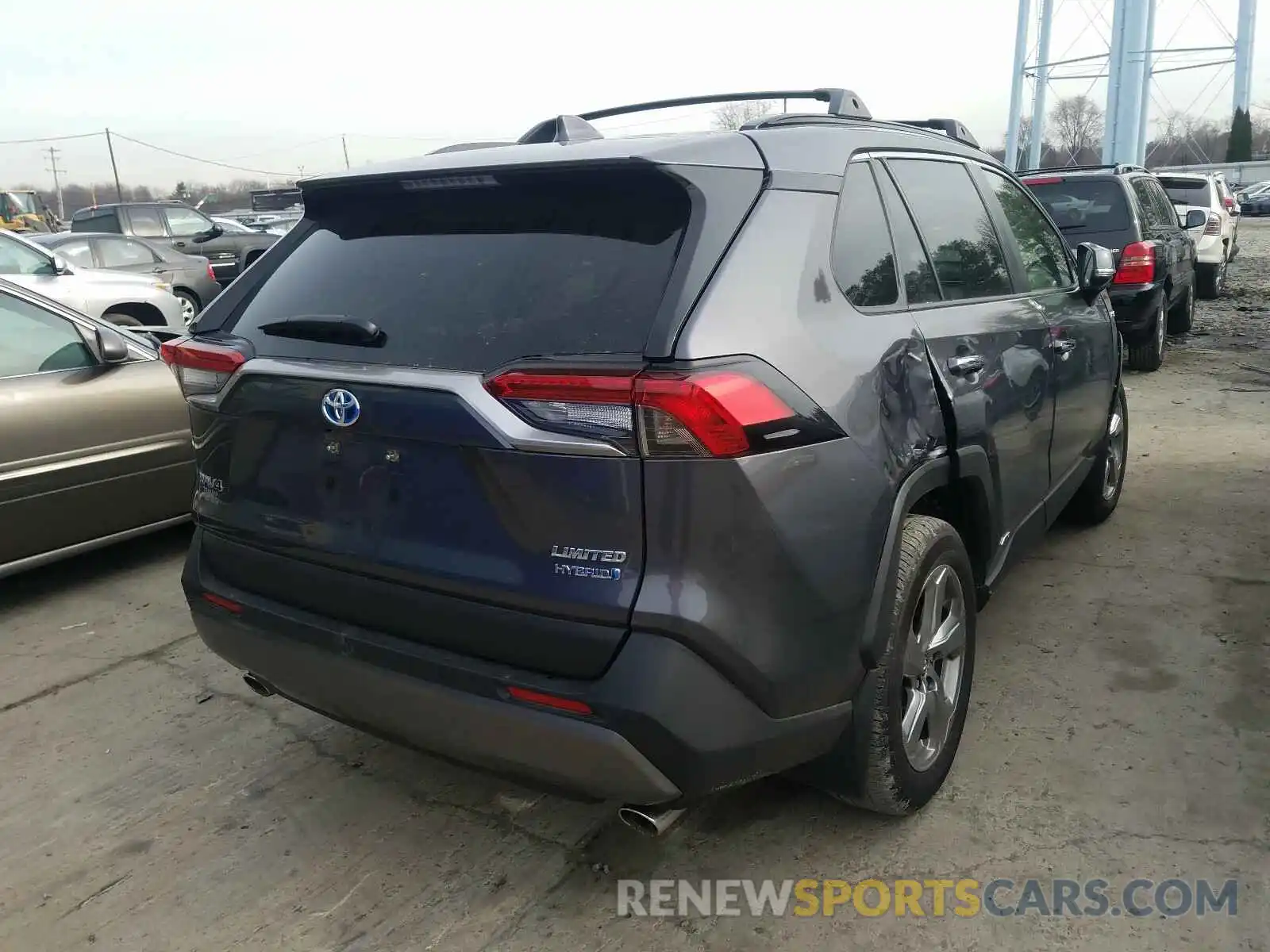 4 Photograph of a damaged car JTMDWRFV7KD013234 TOYOTA RAV4 2019