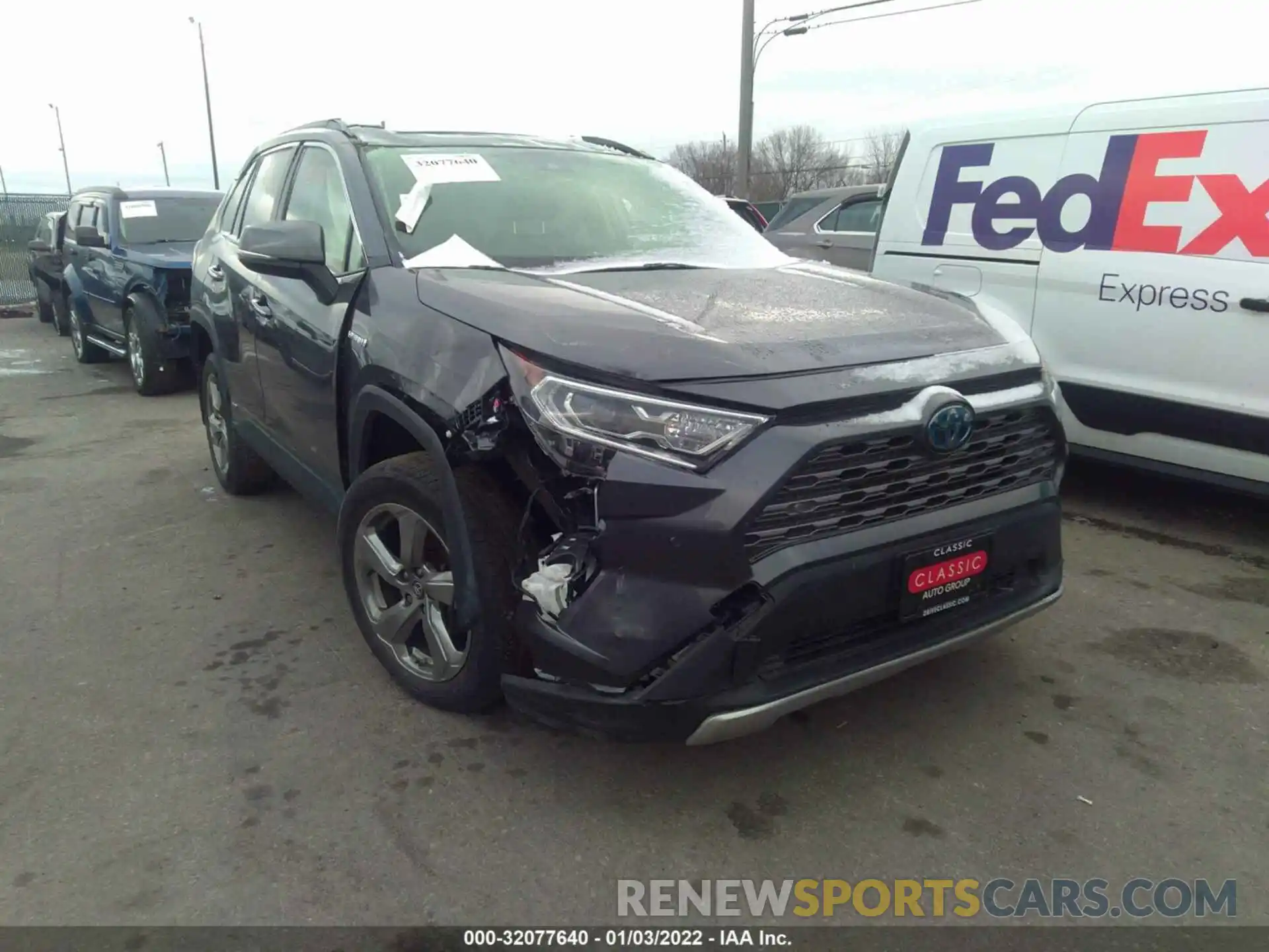 1 Фотография поврежденного автомобиля JTMDWRFV7KD027778 TOYOTA RAV4 2019