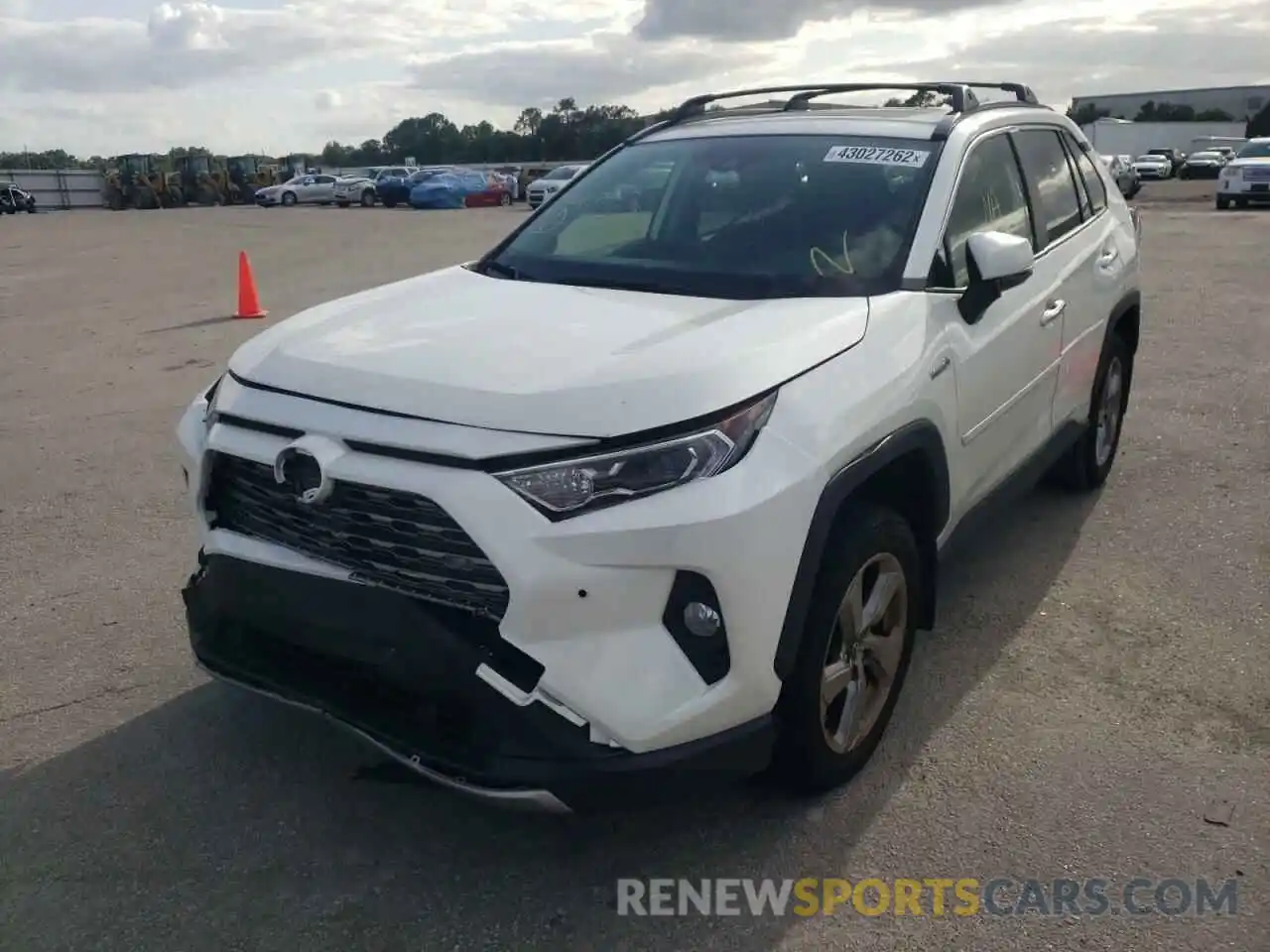 2 Фотография поврежденного автомобиля JTMDWRFV7KD029627 TOYOTA RAV4 2019