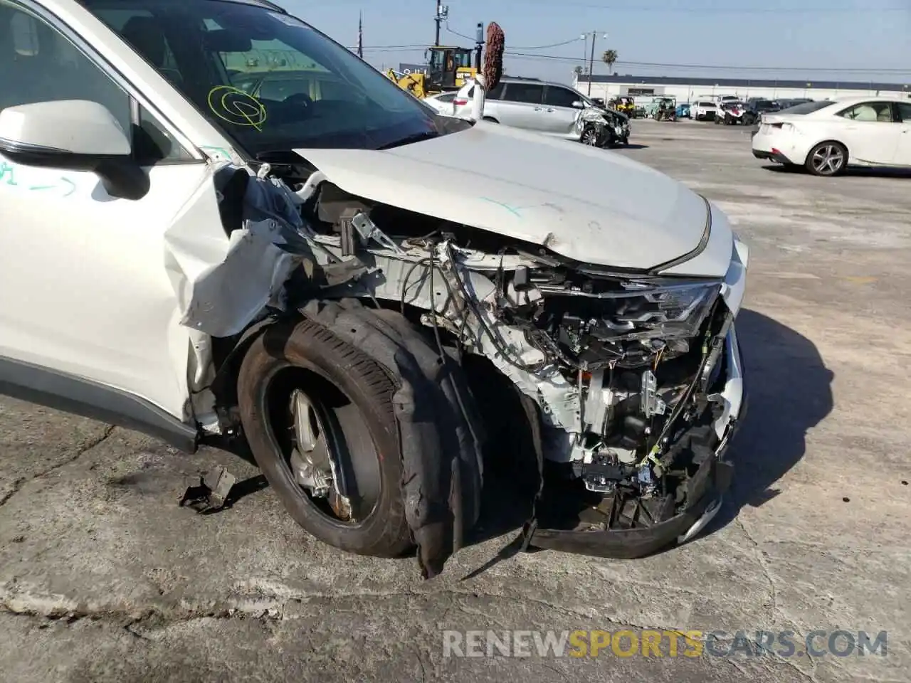 9 Photograph of a damaged car JTMDWRFV7KD035850 TOYOTA RAV4 2019