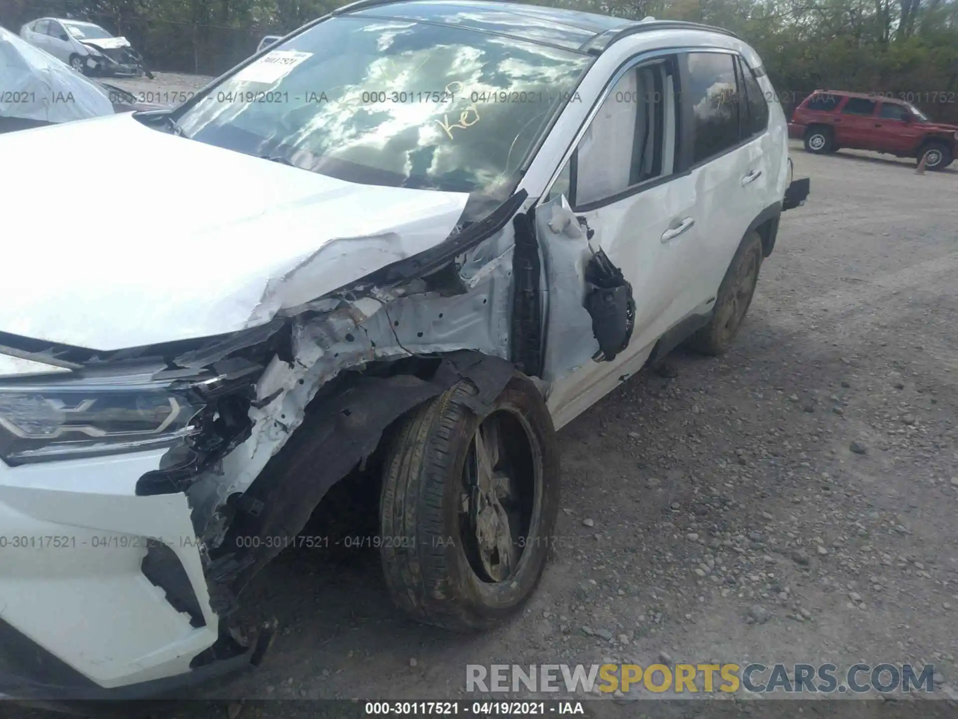 6 Photograph of a damaged car JTMDWRFV7KD504371 TOYOTA RAV4 2019