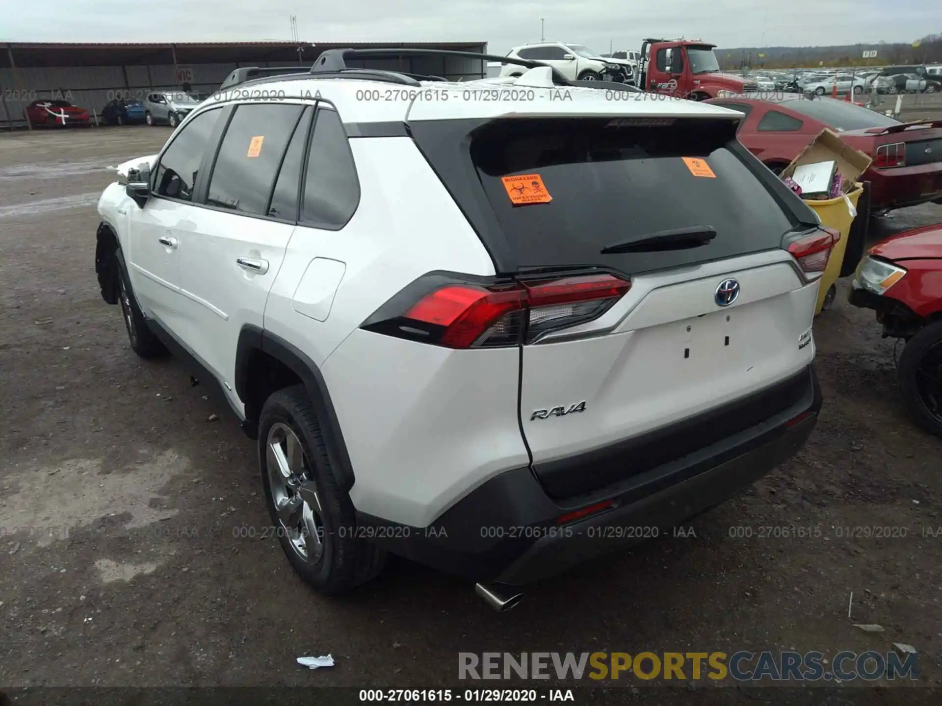 3 Фотография поврежденного автомобиля JTMDWRFV7KD512244 TOYOTA RAV4 2019