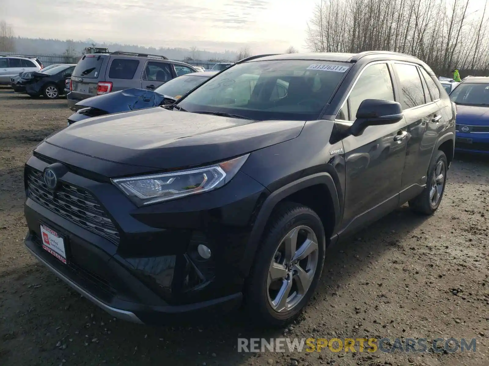 2 Фотография поврежденного автомобиля JTMDWRFV7KD516942 TOYOTA RAV4 2019