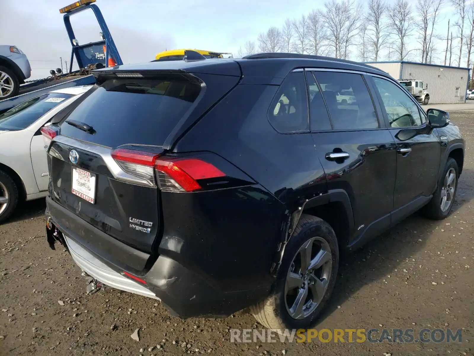 4 Photograph of a damaged car JTMDWRFV7KD516942 TOYOTA RAV4 2019