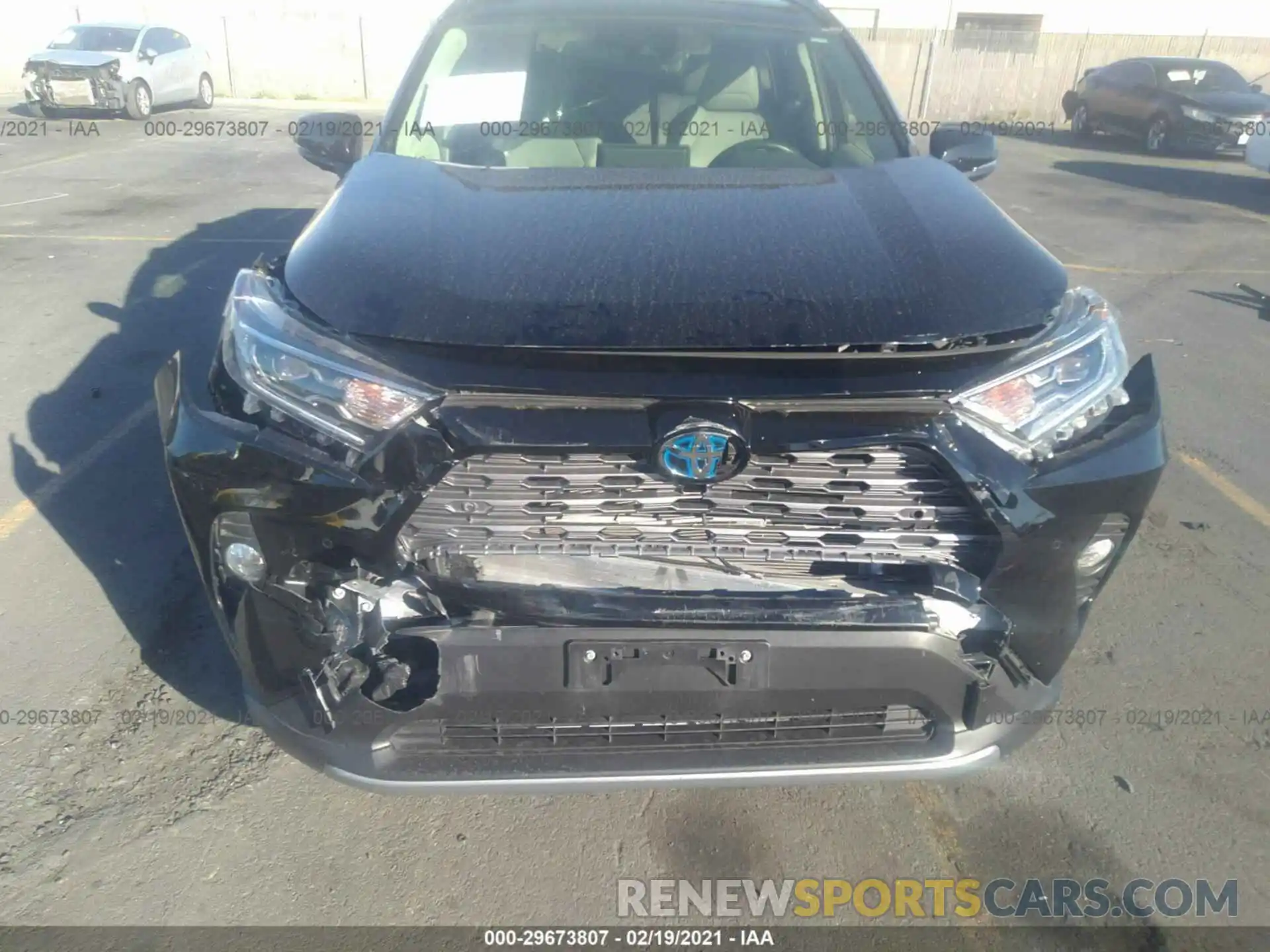 6 Фотография поврежденного автомобиля JTMDWRFV7KD517315 TOYOTA RAV4 2019