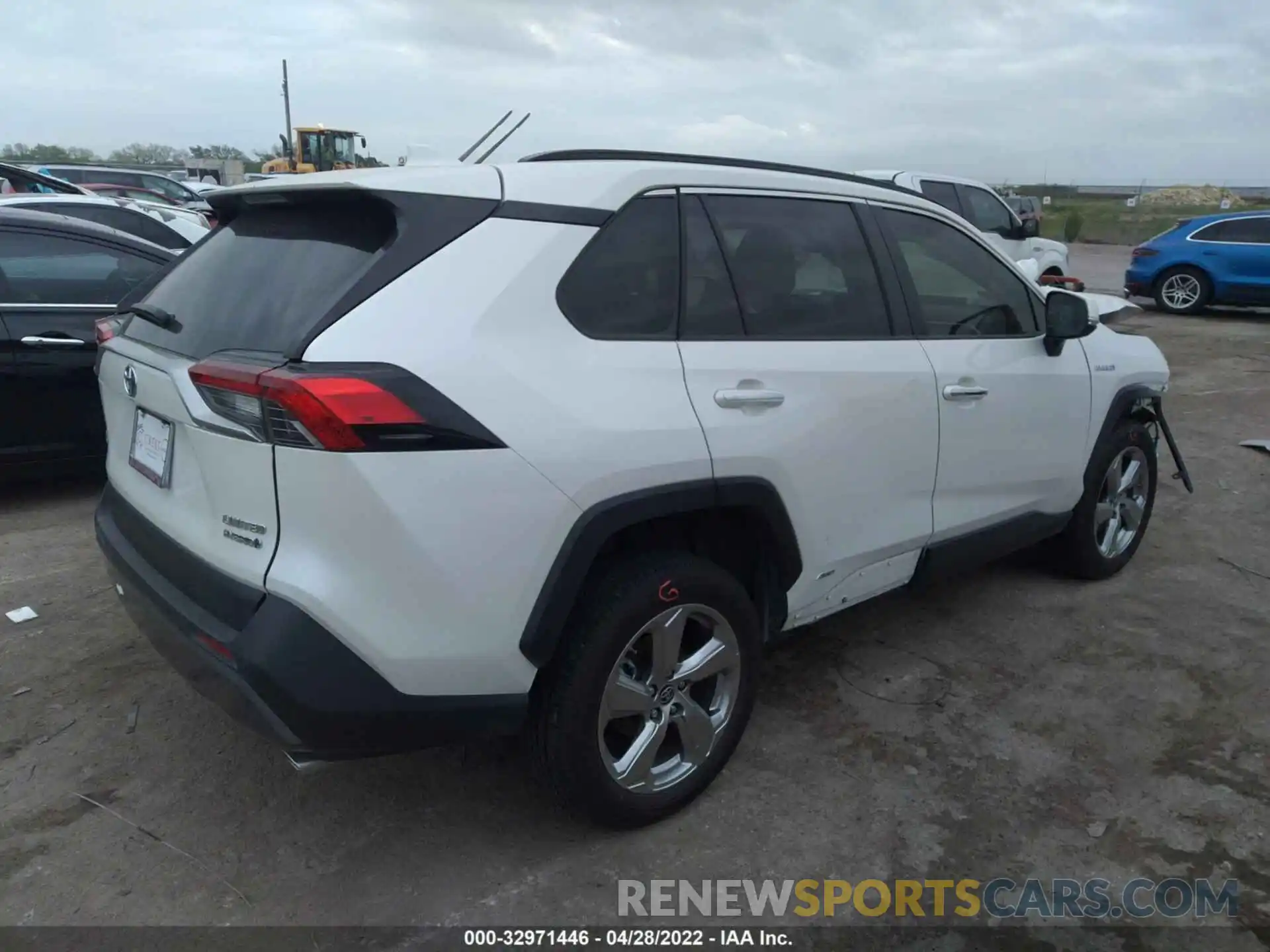 4 Фотография поврежденного автомобиля JTMDWRFV7KD522921 TOYOTA RAV4 2019