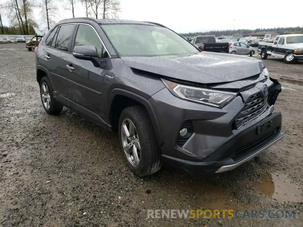 1 Photograph of a damaged car JTMDWRFV7KJ002803 TOYOTA RAV4 2019