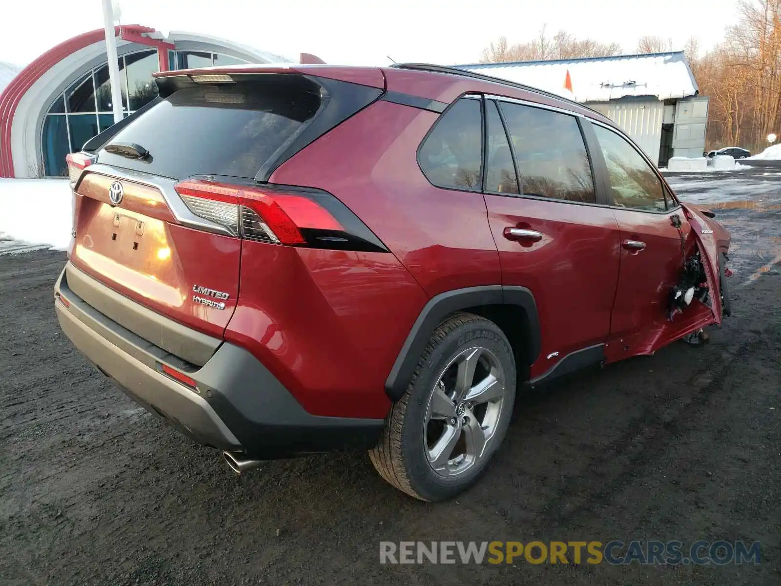 4 Photograph of a damaged car JTMDWRFV8KD002632 TOYOTA RAV4 2019