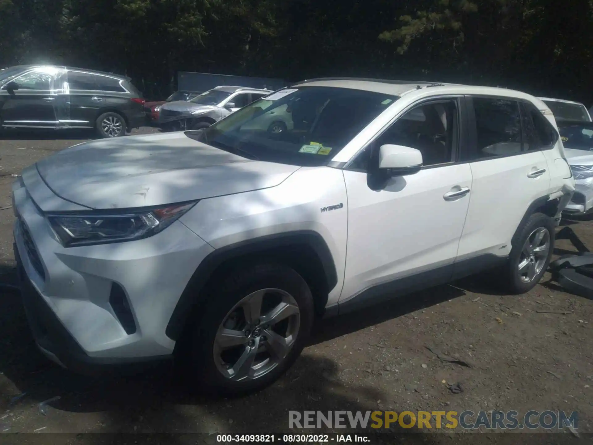 2 Photograph of a damaged car JTMDWRFV8KD027501 TOYOTA RAV4 2019