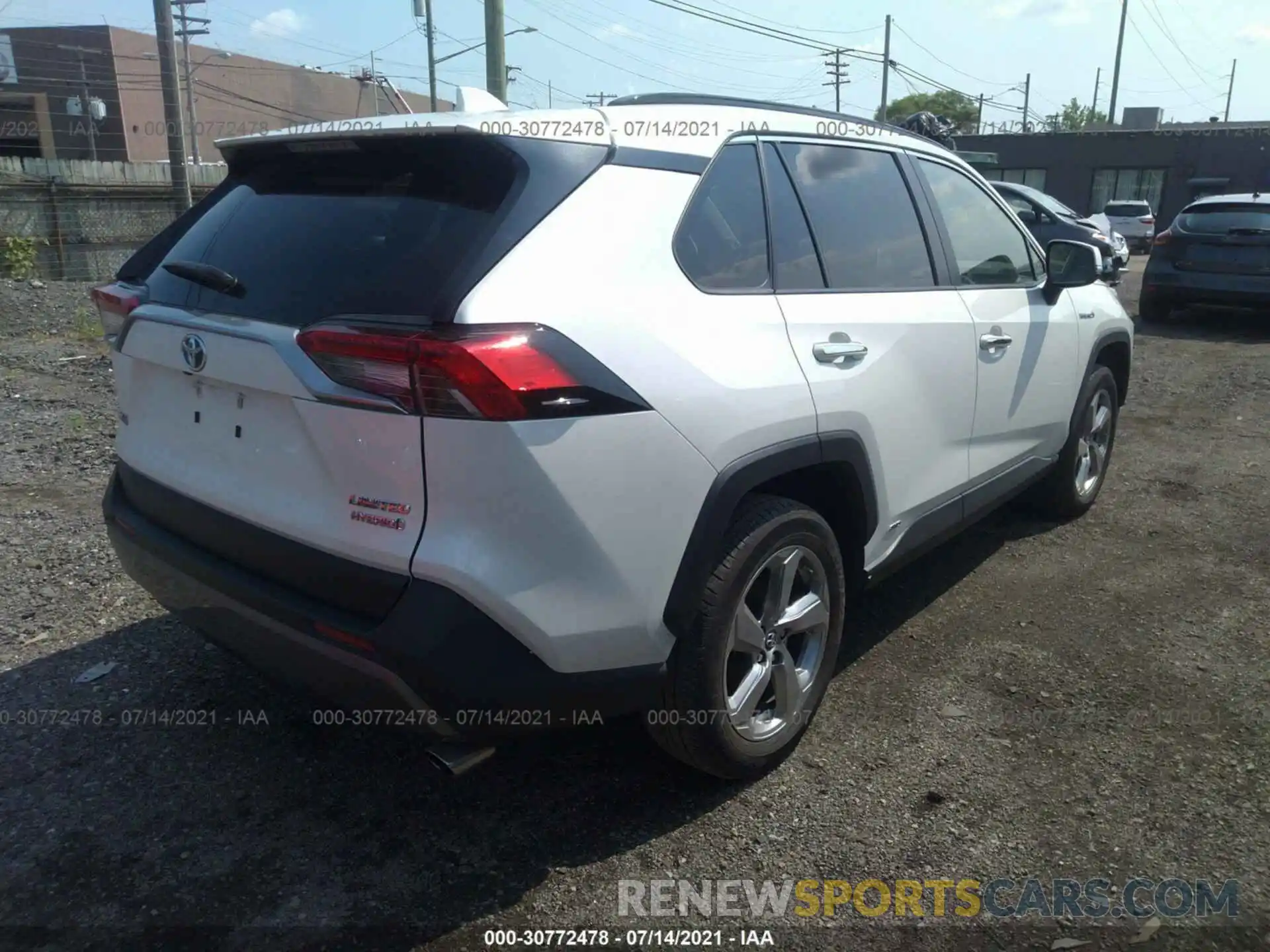 4 Фотография поврежденного автомобиля JTMDWRFV8KD509269 TOYOTA RAV4 2019