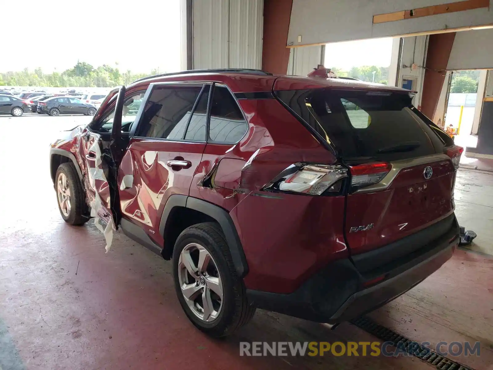 9 Фотография поврежденного автомобиля JTMDWRFV8KD509997 TOYOTA RAV4 2019