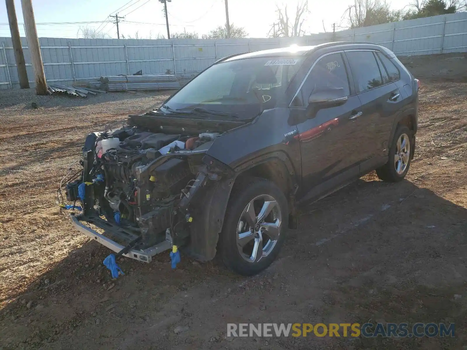 2 Photograph of a damaged car JTMDWRFV8KD511698 TOYOTA RAV4 2019