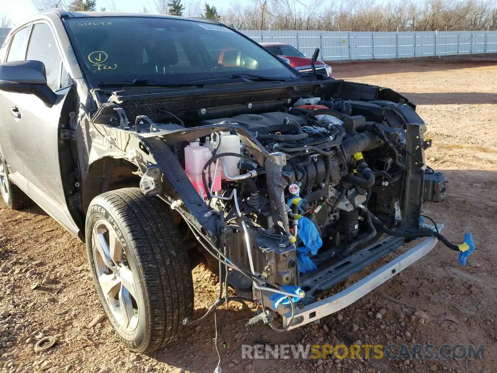 9 Photograph of a damaged car JTMDWRFV8KD511698 TOYOTA RAV4 2019