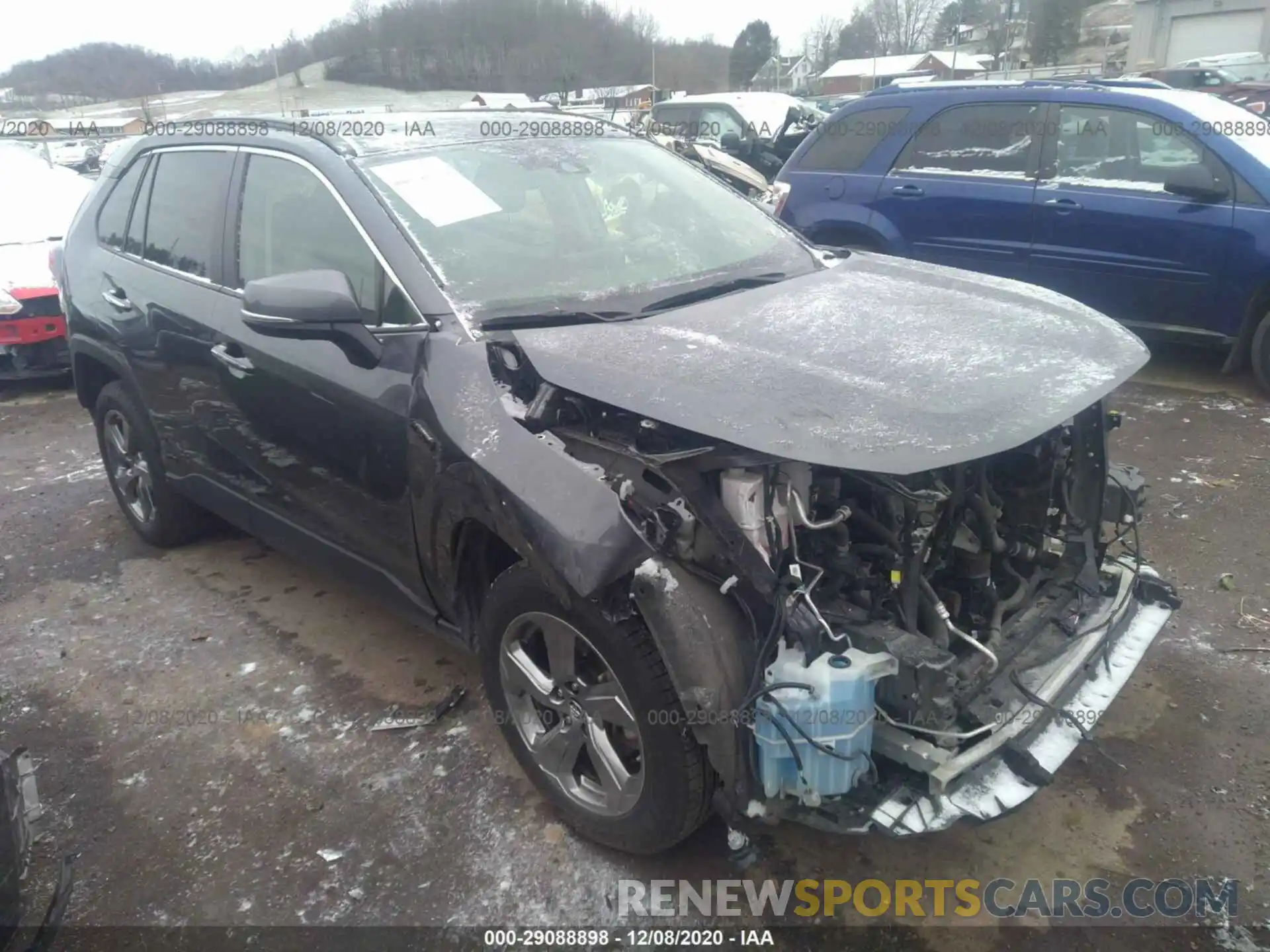 1 Photograph of a damaged car JTMDWRFV8KD512527 TOYOTA RAV4 2019