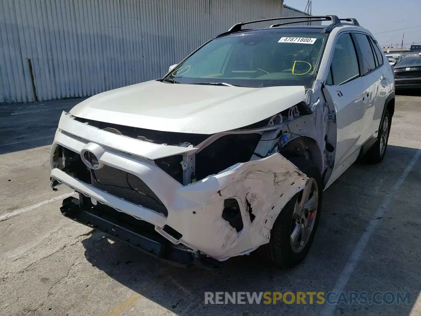 2 Photograph of a damaged car JTMDWRFV8KD520871 TOYOTA RAV4 2019