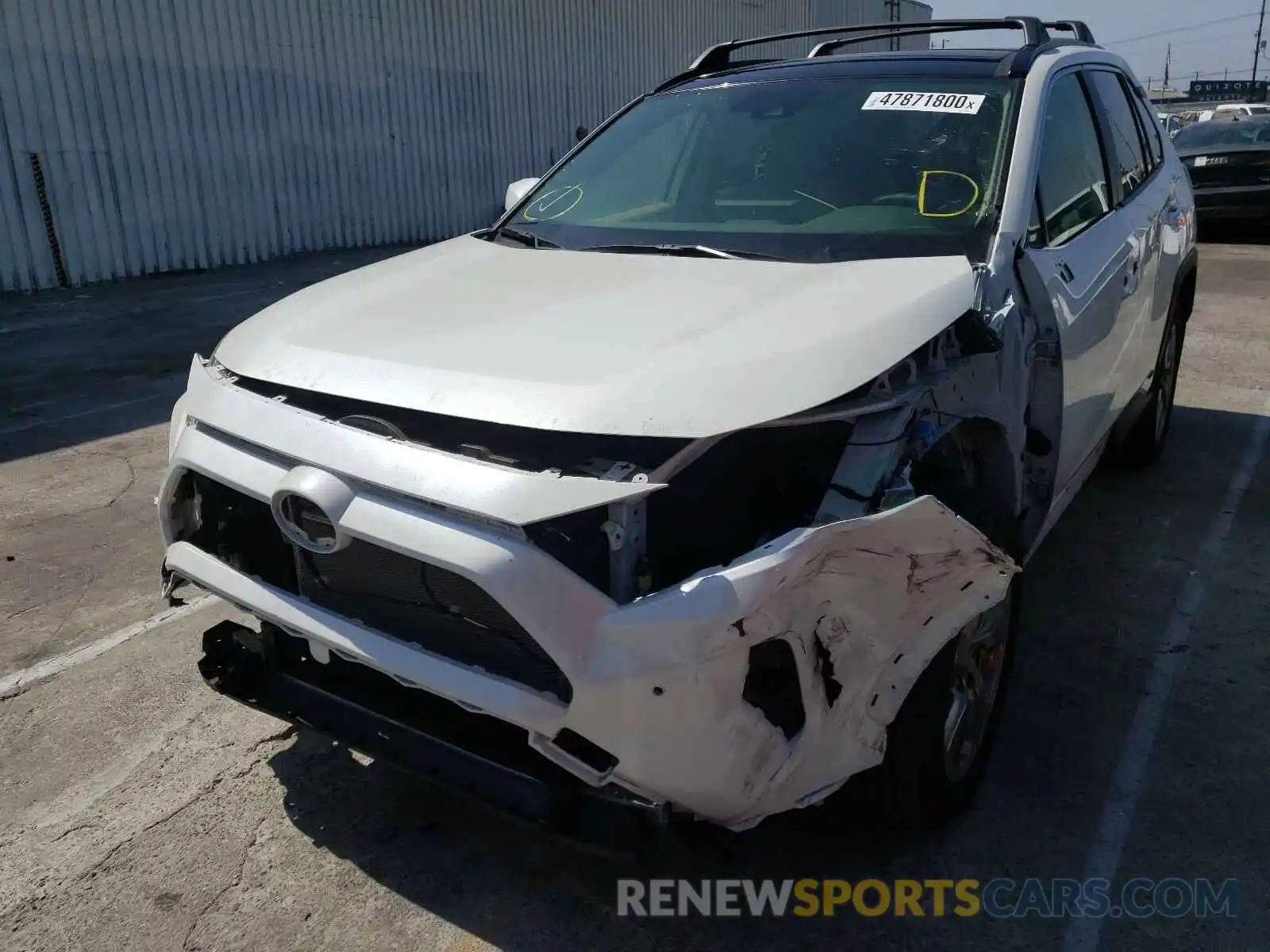 9 Фотография поврежденного автомобиля JTMDWRFV8KD520871 TOYOTA RAV4 2019