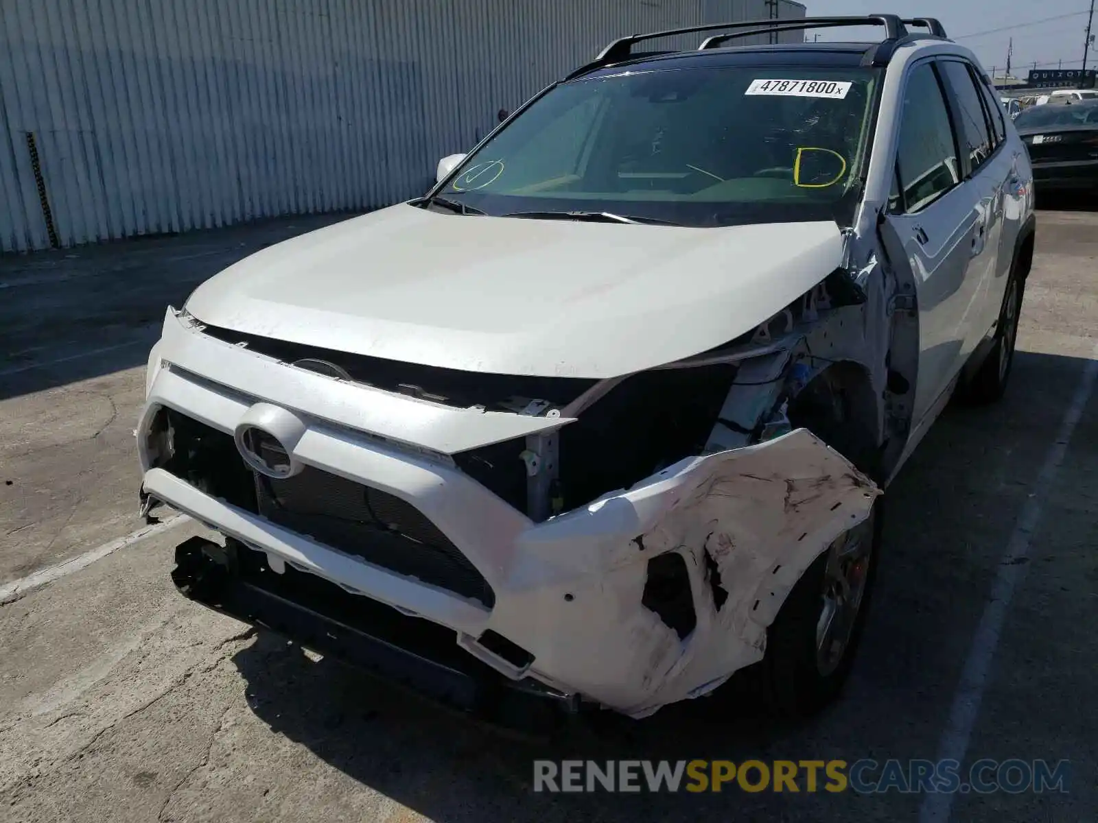 9 Photograph of a damaged car JTMDWRFV8KD520871 TOYOTA RAV4 2019