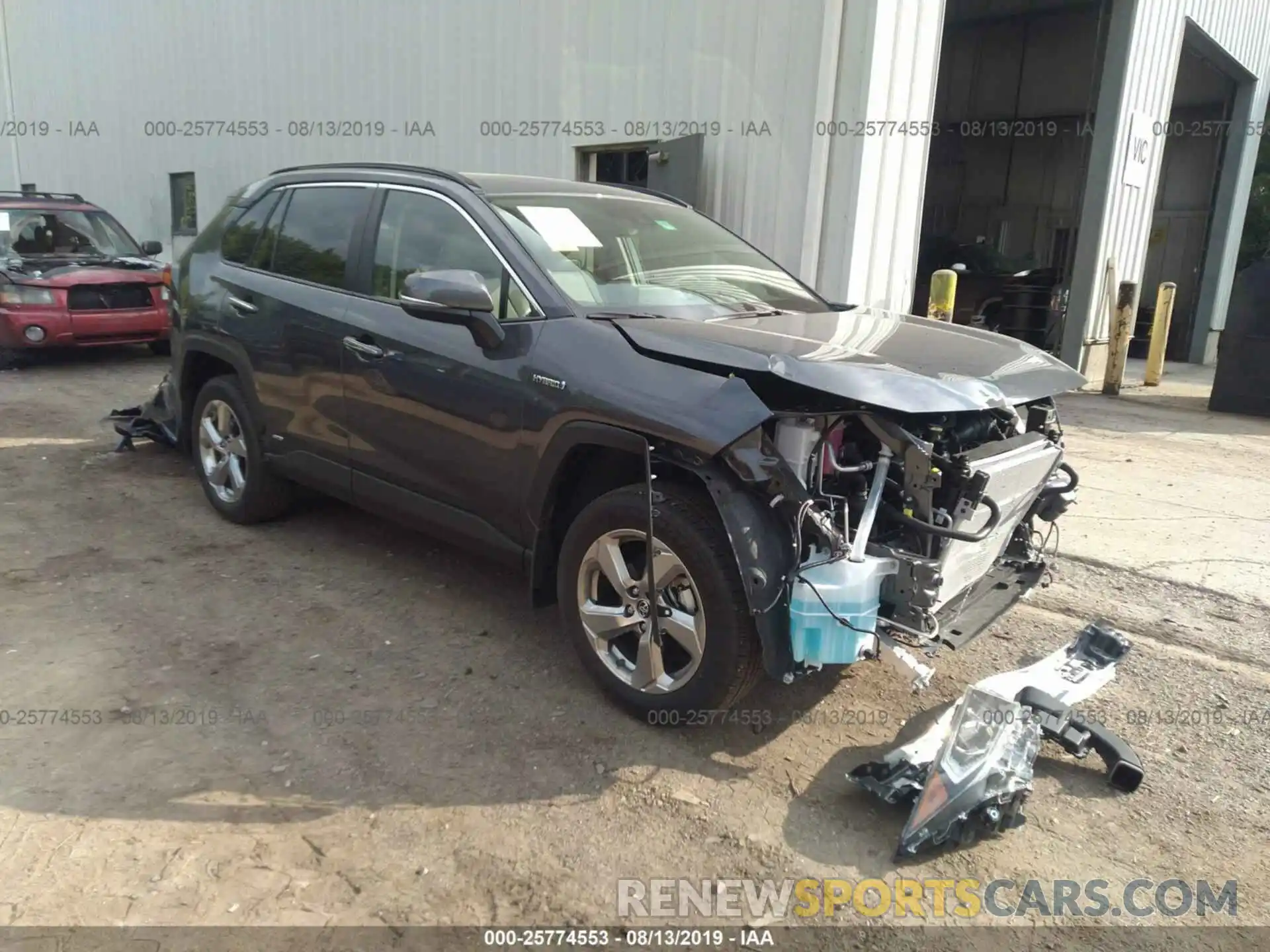 1 Фотография поврежденного автомобиля JTMDWRFV9KD020878 TOYOTA RAV4 2019