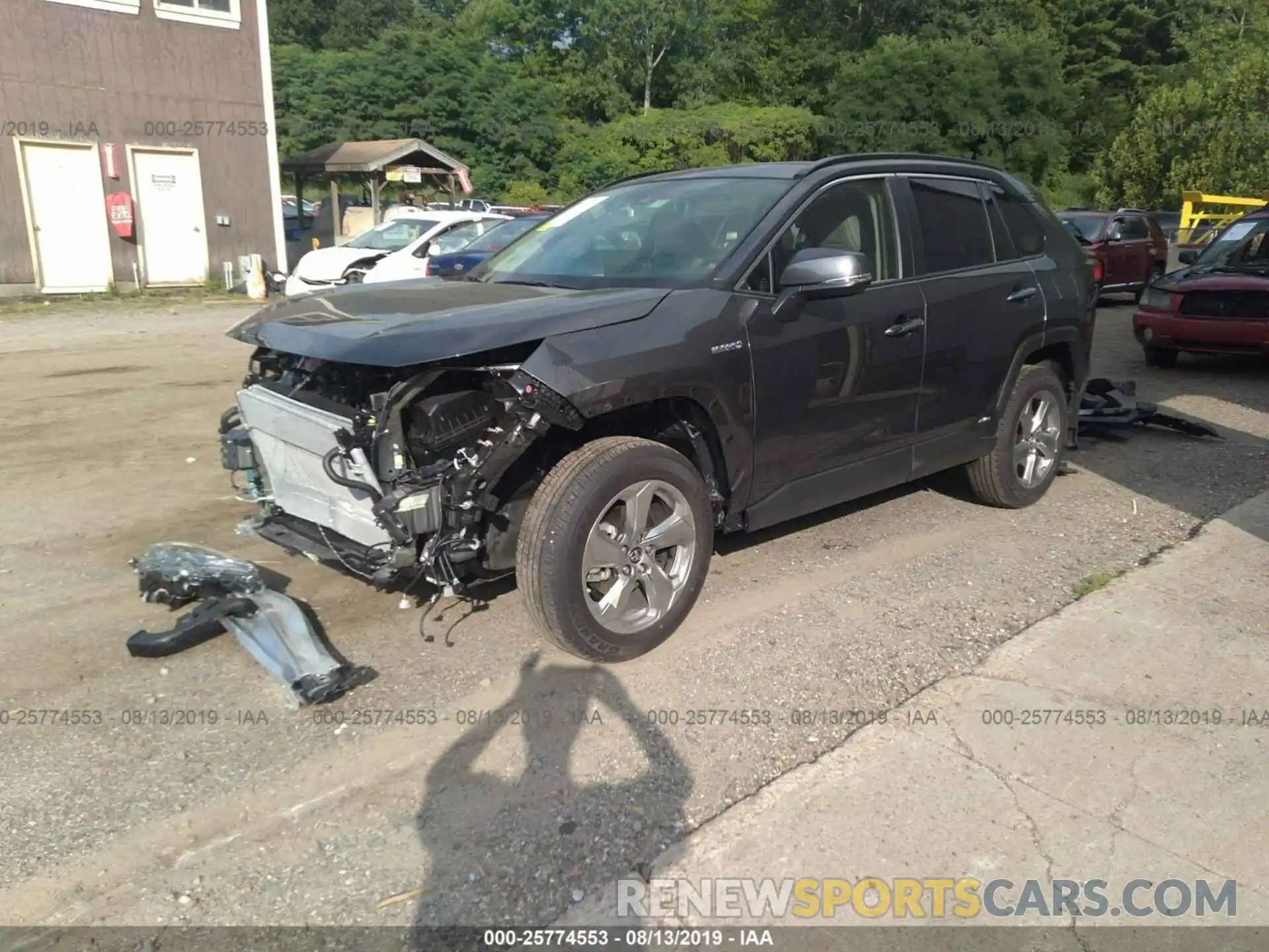 2 Photograph of a damaged car JTMDWRFV9KD020878 TOYOTA RAV4 2019