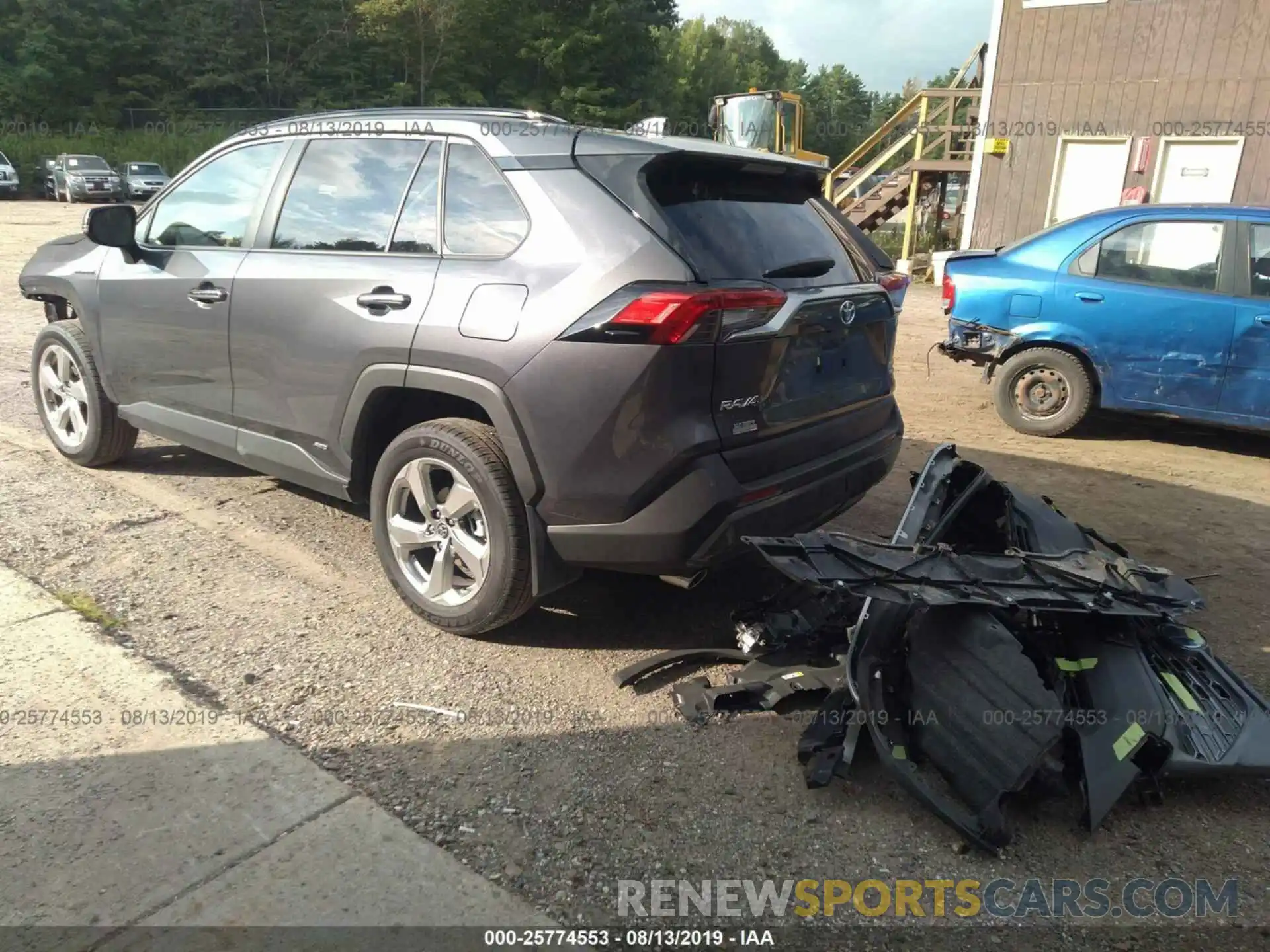 3 Фотография поврежденного автомобиля JTMDWRFV9KD020878 TOYOTA RAV4 2019