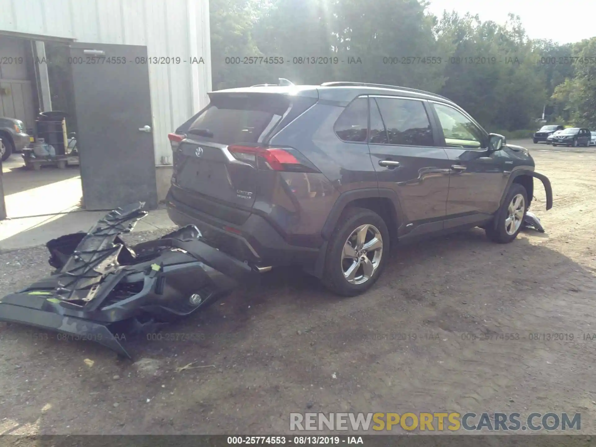 4 Фотография поврежденного автомобиля JTMDWRFV9KD020878 TOYOTA RAV4 2019