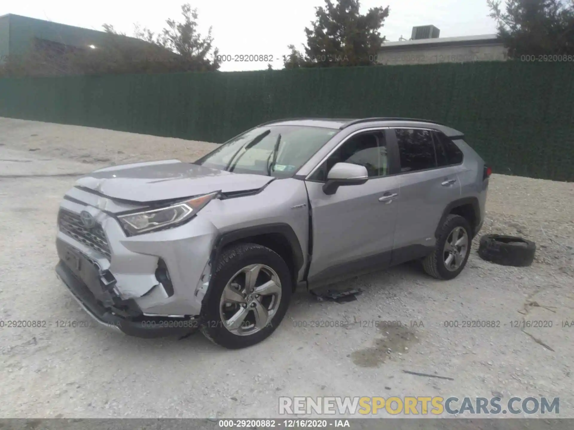 2 Фотография поврежденного автомобиля JTMDWRFV9KD030939 TOYOTA RAV4 2019