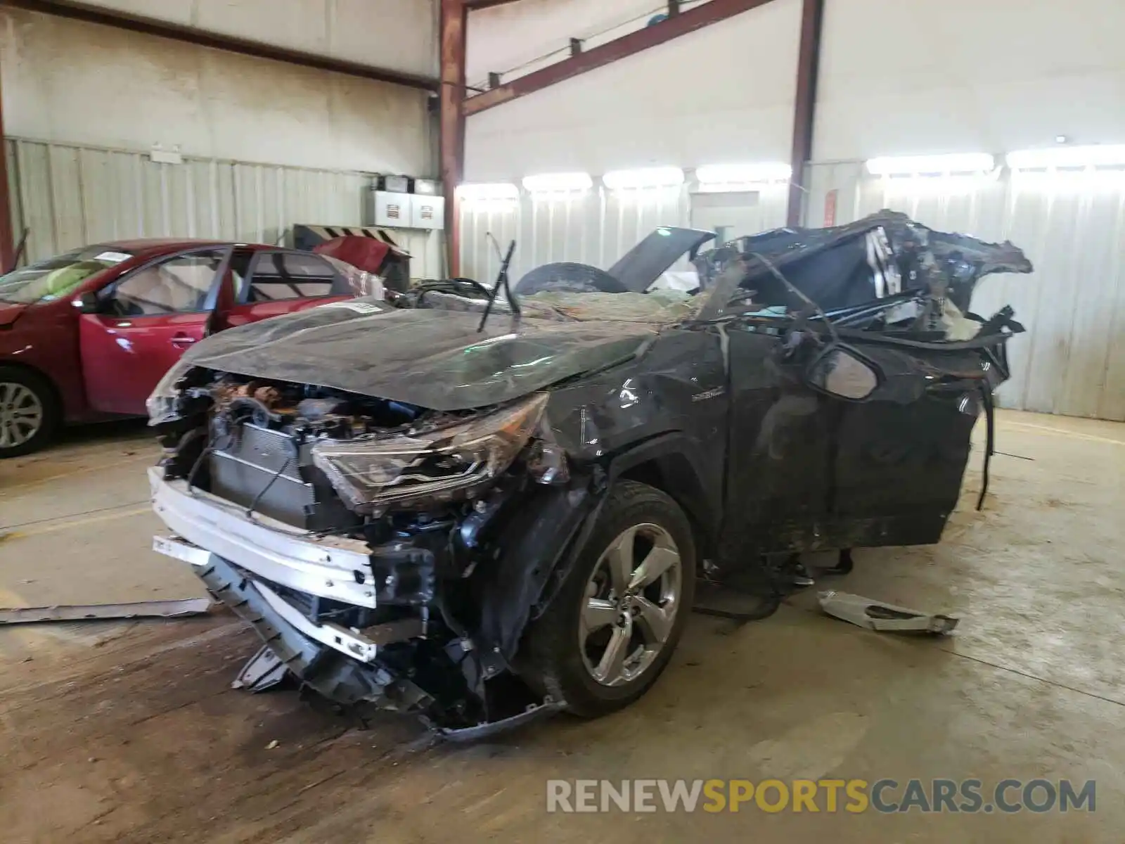 2 Photograph of a damaged car JTMDWRFV9KD507188 TOYOTA RAV4 2019