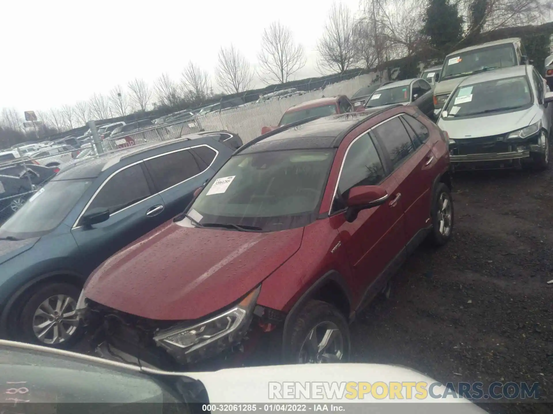 2 Фотография поврежденного автомобиля JTMDWRFV9KD508647 TOYOTA RAV4 2019