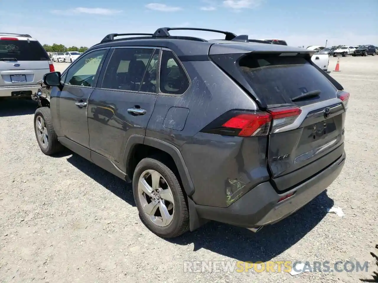 3 Фотография поврежденного автомобиля JTMDWRFV9KD511158 TOYOTA RAV4 2019