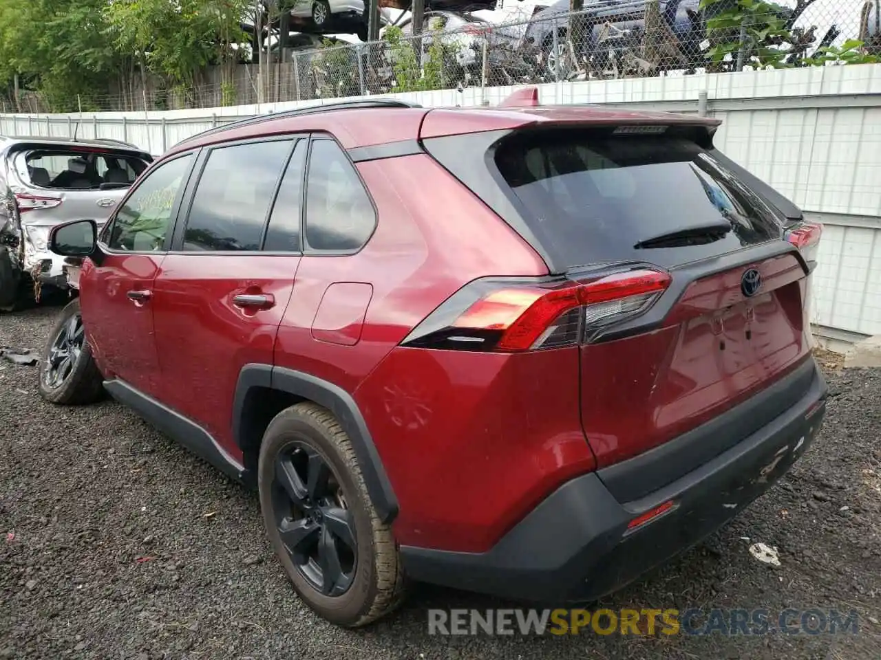 3 Photograph of a damaged car JTMDWRFV9KD512083 TOYOTA RAV4 2019