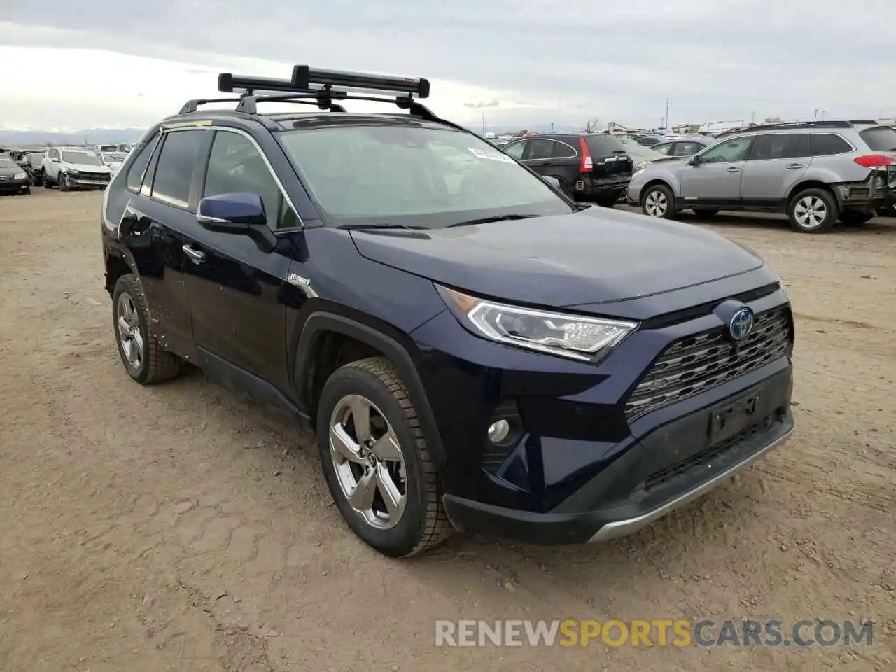 1 Photograph of a damaged car JTMDWRFV9KD516893 TOYOTA RAV4 2019