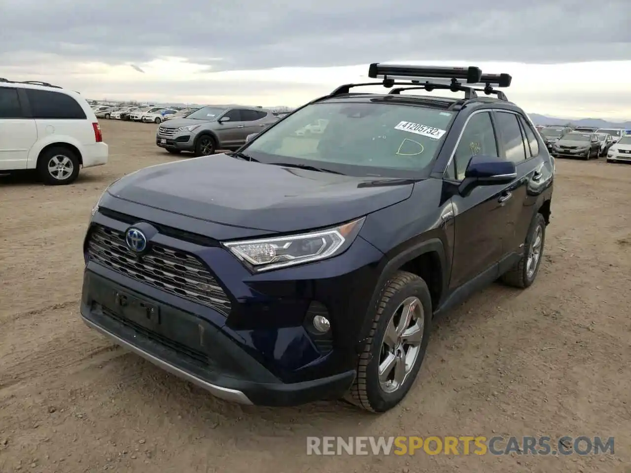 2 Фотография поврежденного автомобиля JTMDWRFV9KD516893 TOYOTA RAV4 2019