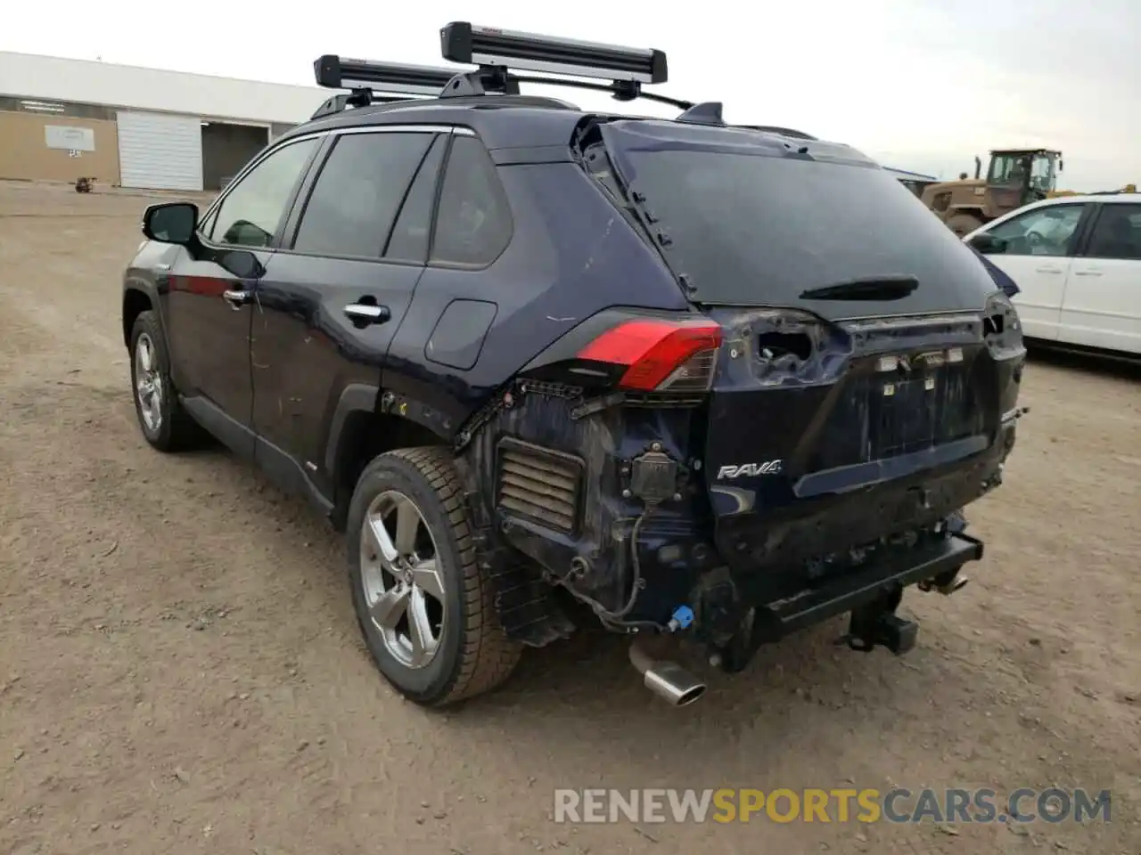 3 Фотография поврежденного автомобиля JTMDWRFV9KD516893 TOYOTA RAV4 2019