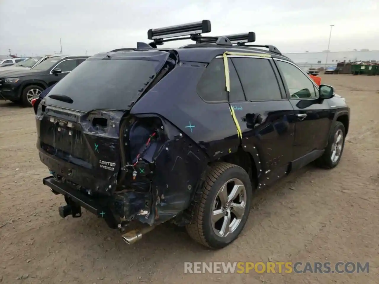 4 Photograph of a damaged car JTMDWRFV9KD516893 TOYOTA RAV4 2019