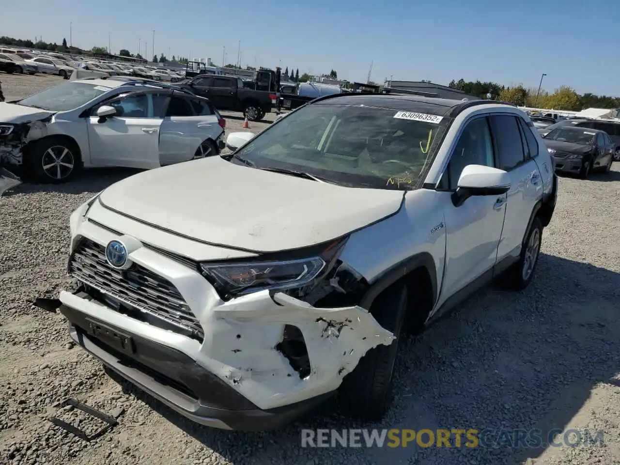 9 Фотография поврежденного автомобиля JTMDWRFV9KD522760 TOYOTA RAV4 2019