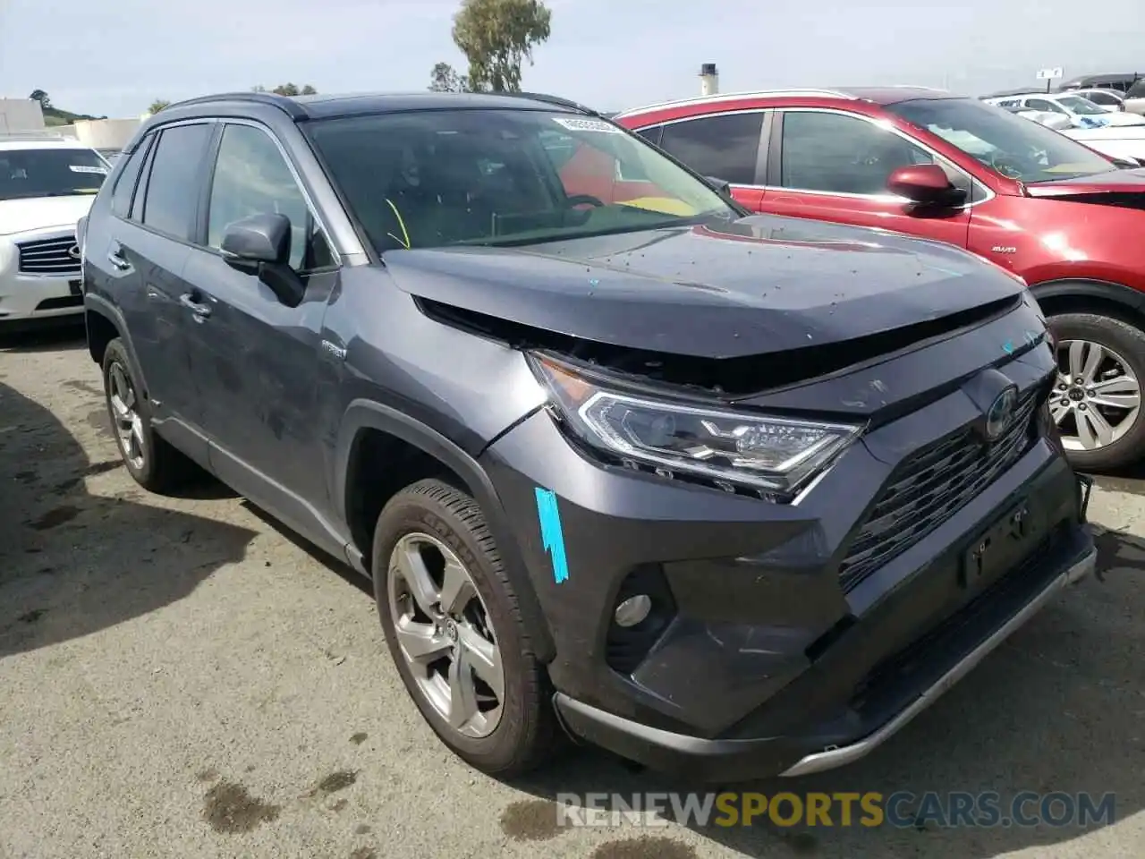 1 Фотография поврежденного автомобиля JTMDWRFV9KD524718 TOYOTA RAV4 2019