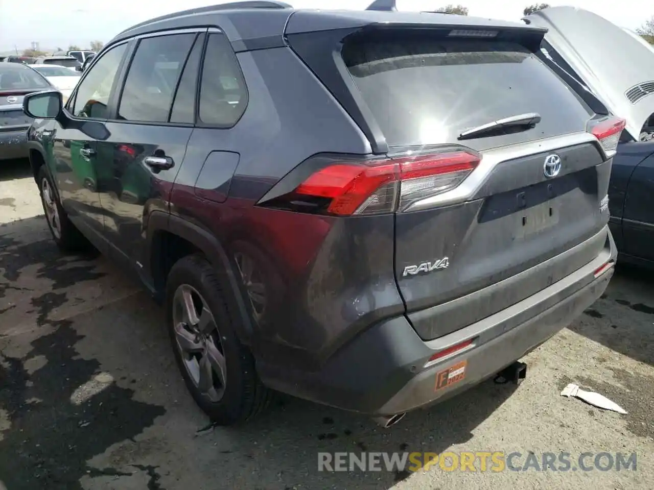 3 Фотография поврежденного автомобиля JTMDWRFV9KD524718 TOYOTA RAV4 2019