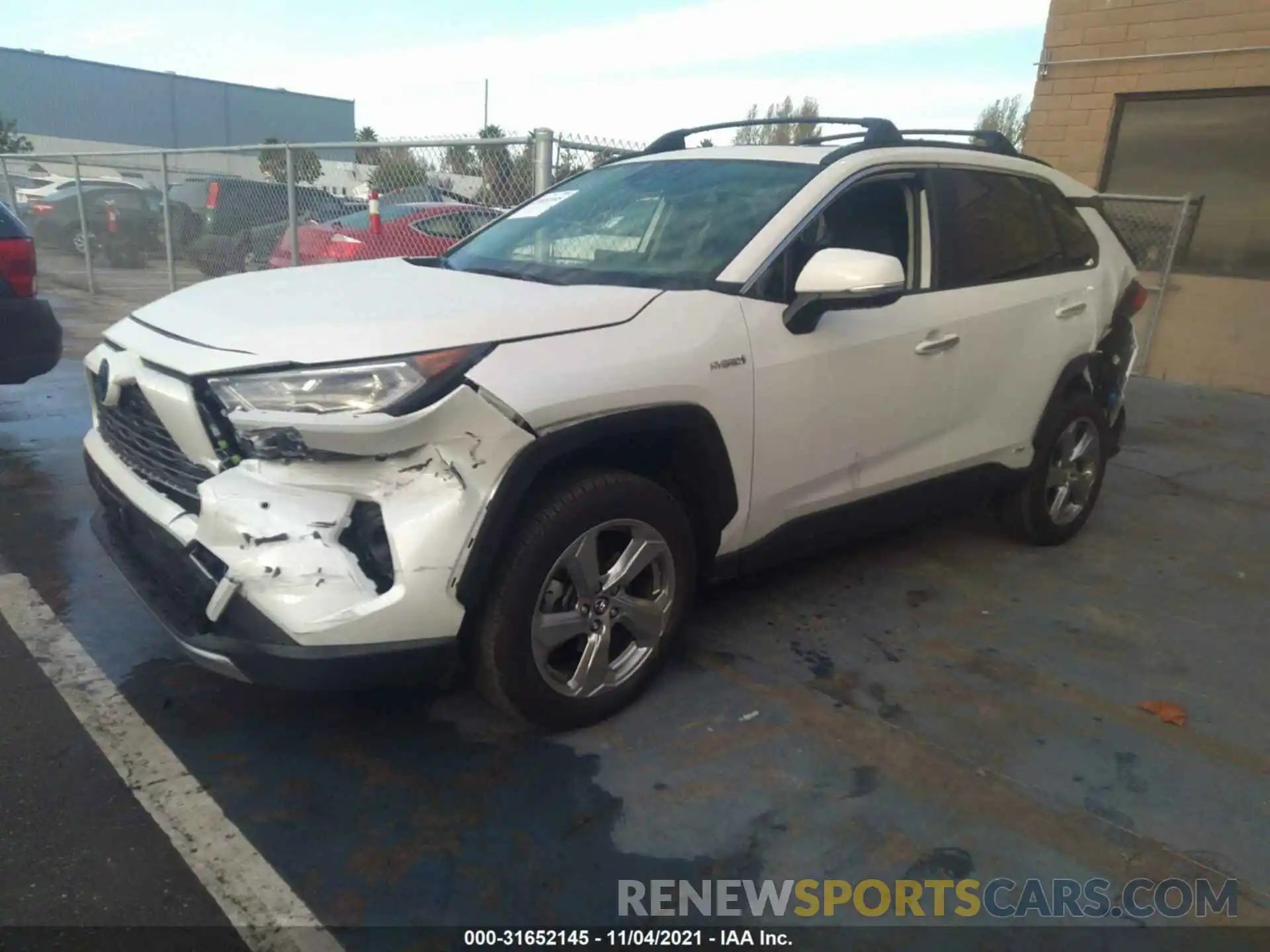 2 Фотография поврежденного автомобиля JTMDWRFVXKD017066 TOYOTA RAV4 2019