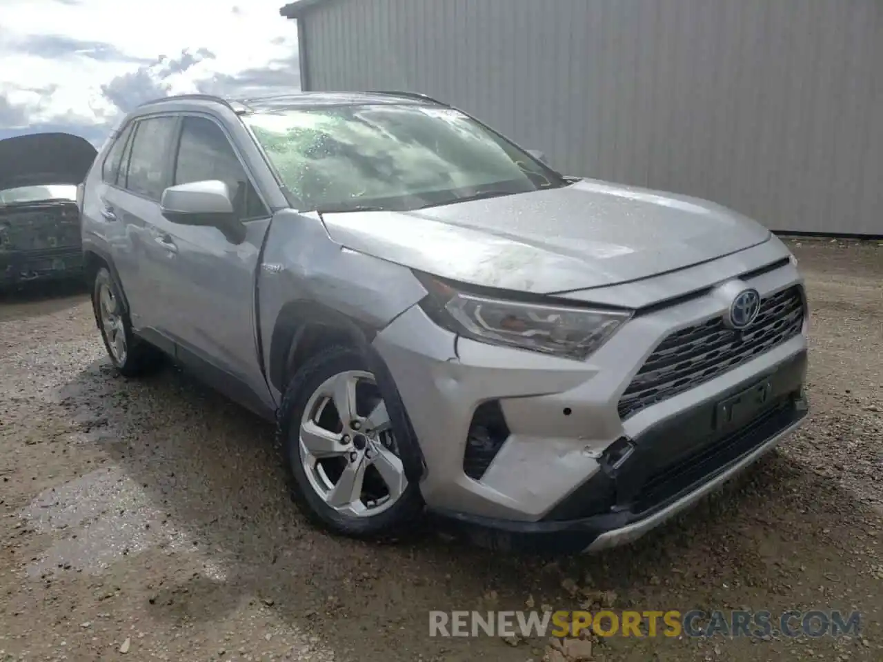 1 Photograph of a damaged car JTMDWRFVXKD502565 TOYOTA RAV4 2019